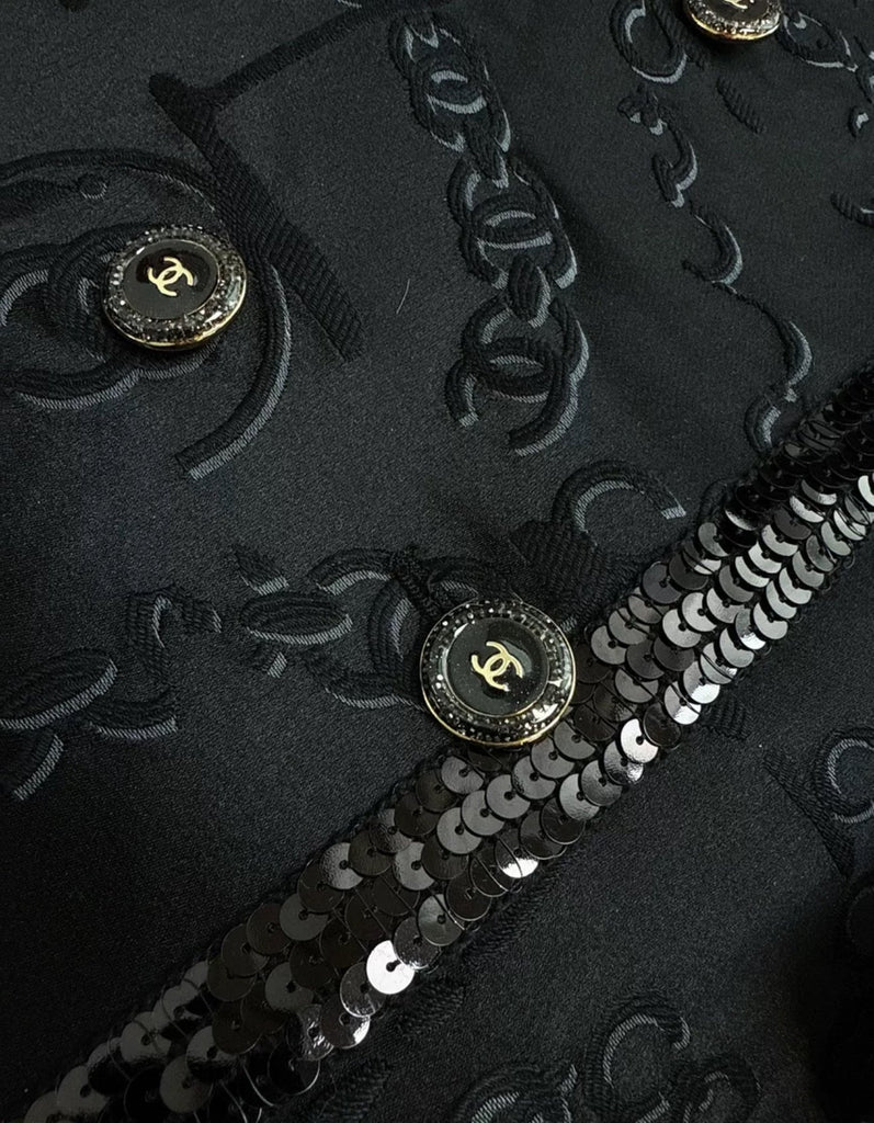 Chanel 22S black jacket