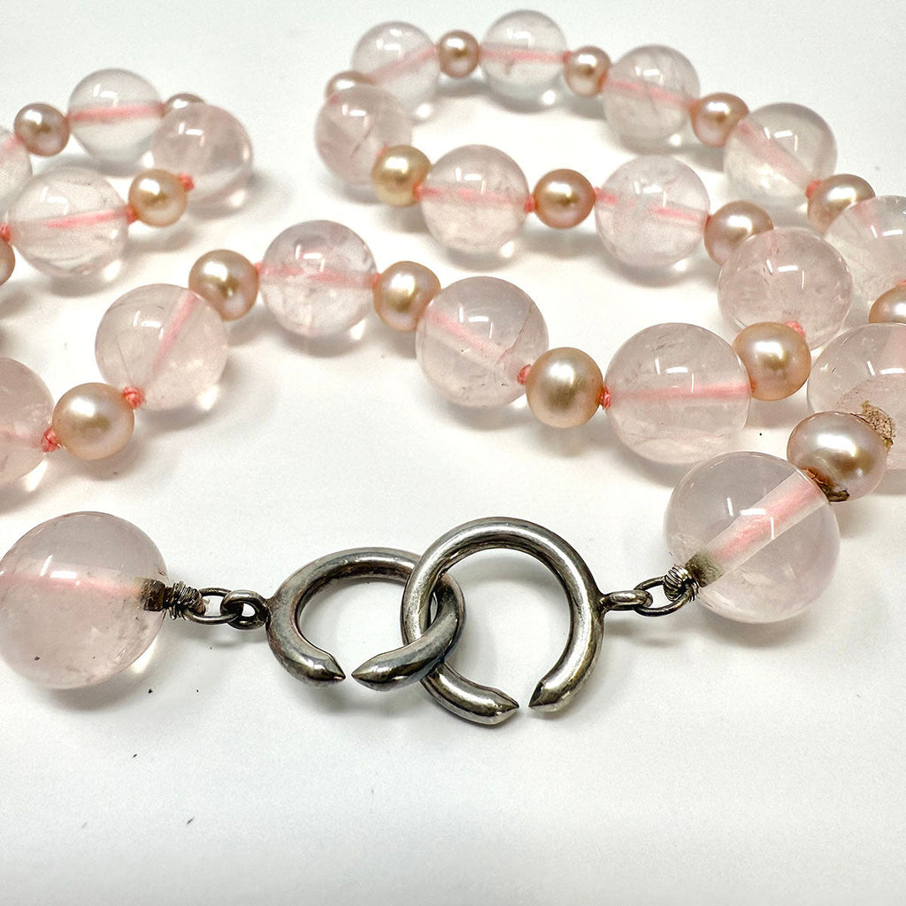 Tiffany & Co. Rose Quartz Necklace