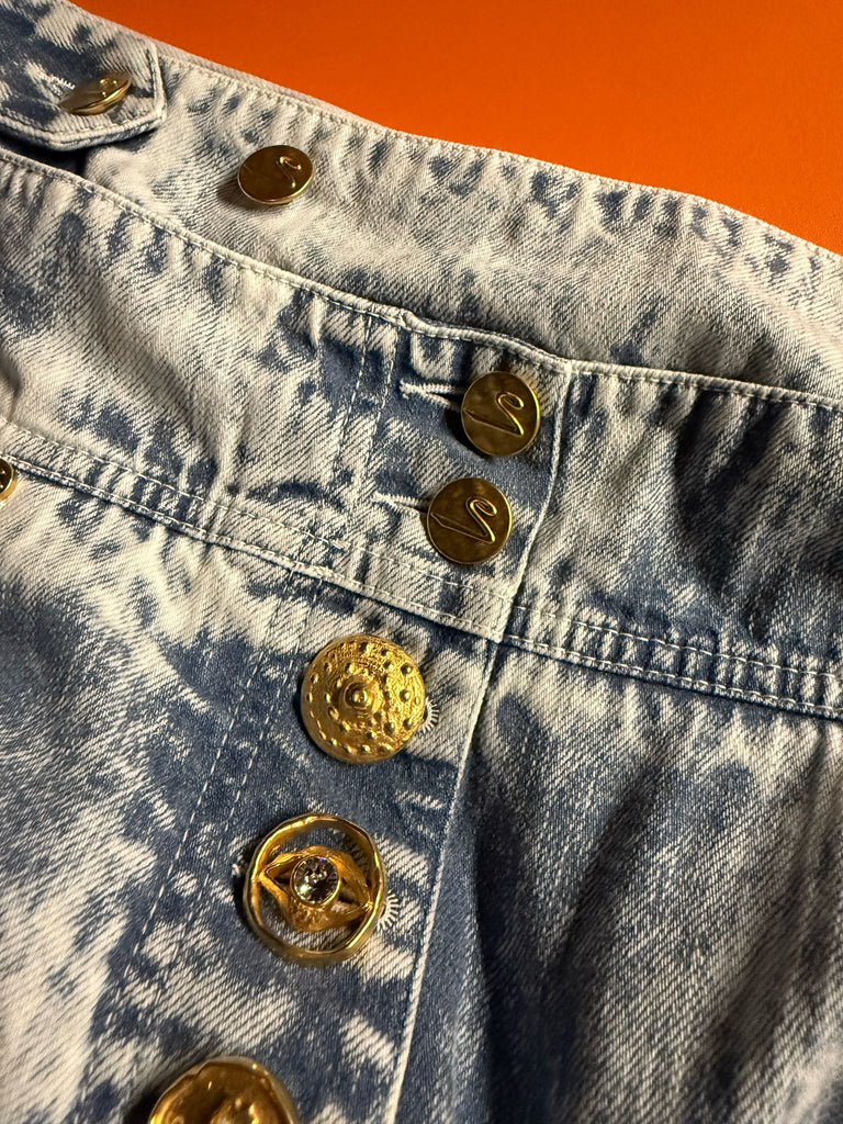 Schiaparelli DENIM COWBOY PANTS size 38