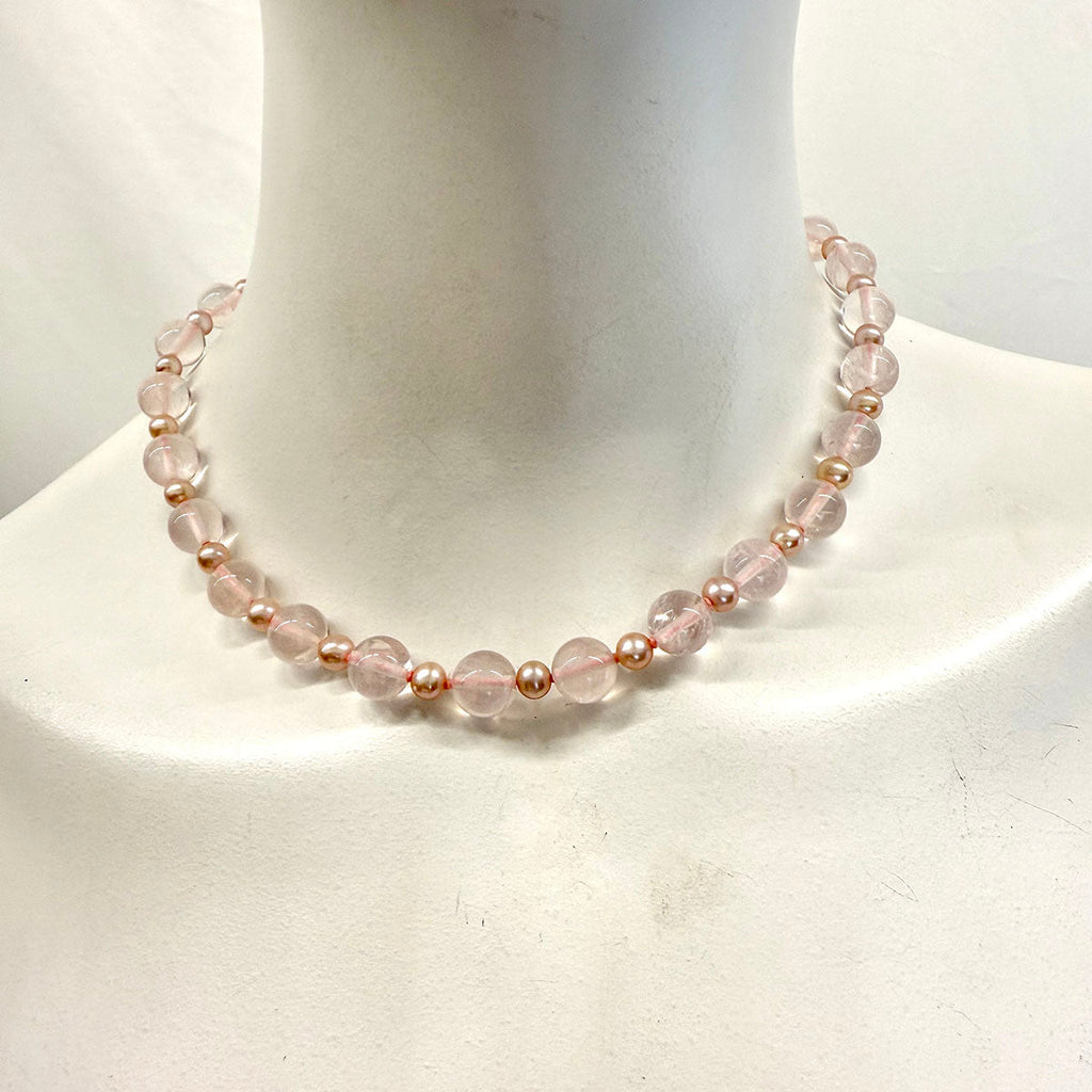 Tiffany & Co. Rose Quartz Necklace