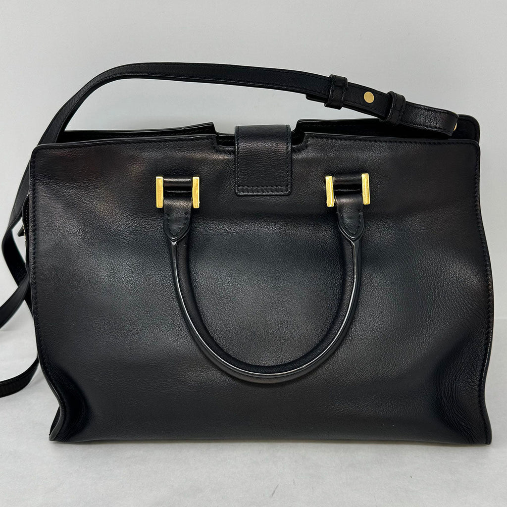 Saint Laurent Cabas Chyc Small with Shoulder Strap