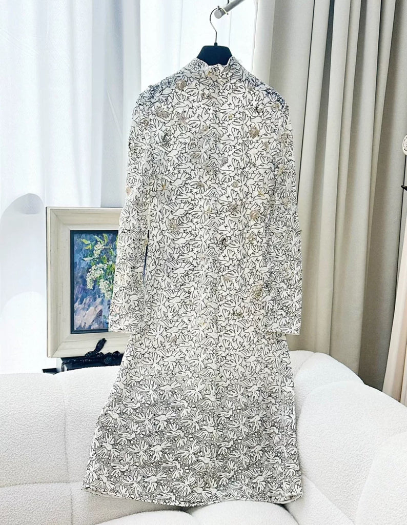 Chanel 22c Ecru Lace dress