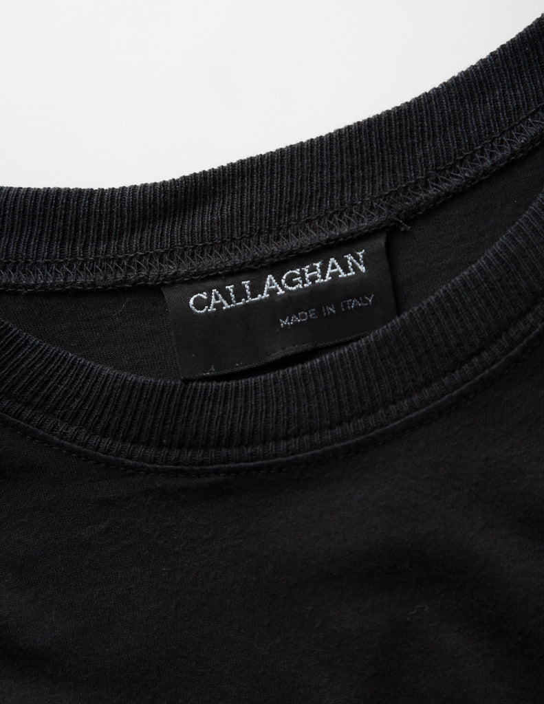 Callaghan Vintage SS 1989 by Romeo Gigli Vintage Black Cotton Ruffle Dress