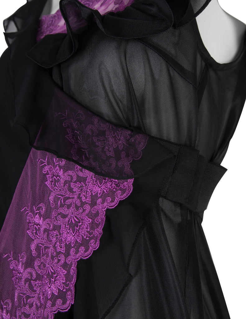 Comme des Garcons Vintage AW 2001 'Beyond Taboo' Collection Deconstructed Slip Dress