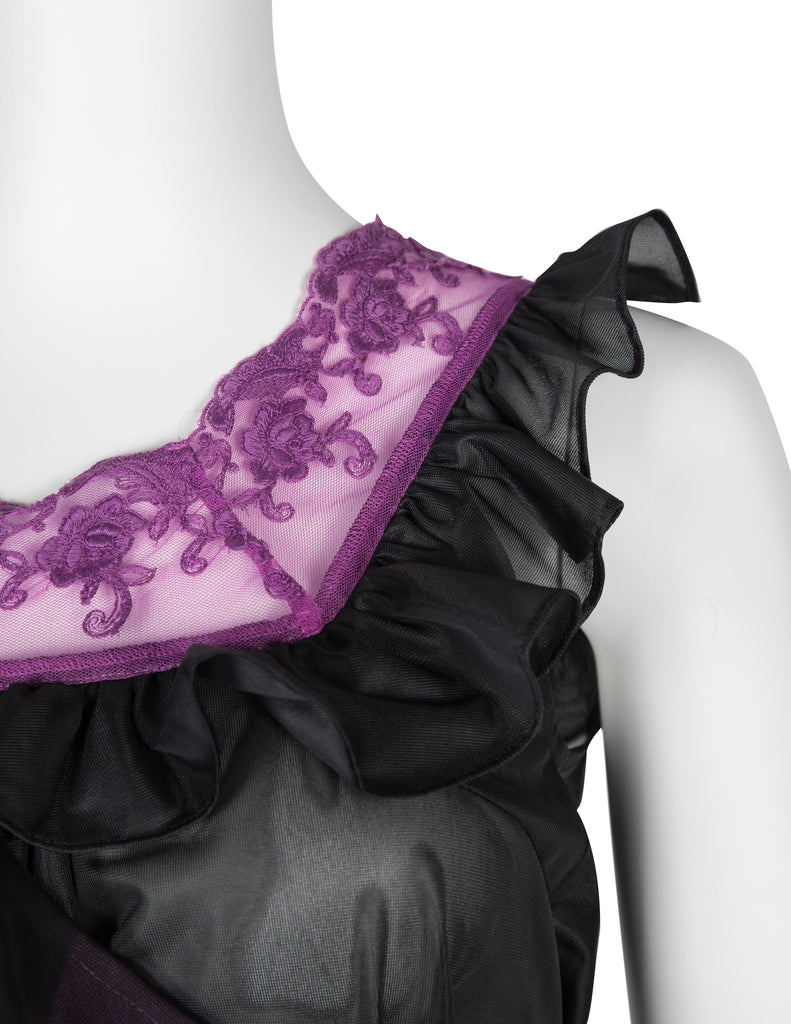 Comme des Garcons Vintage AW 2001 'Beyond Taboo' Collection Deconstructed Slip Dress