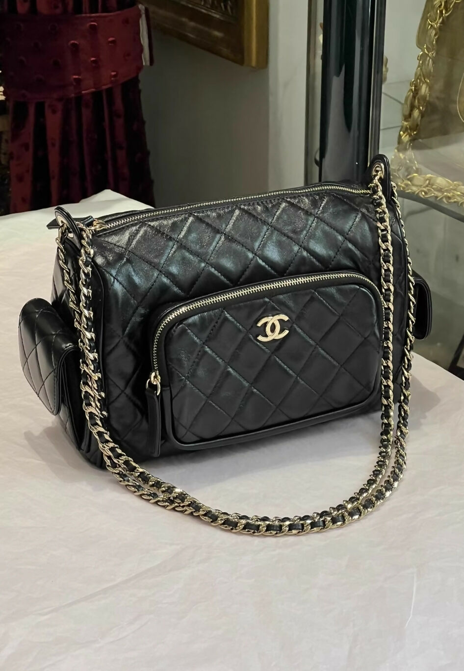 Chanel 24k Camera Bag