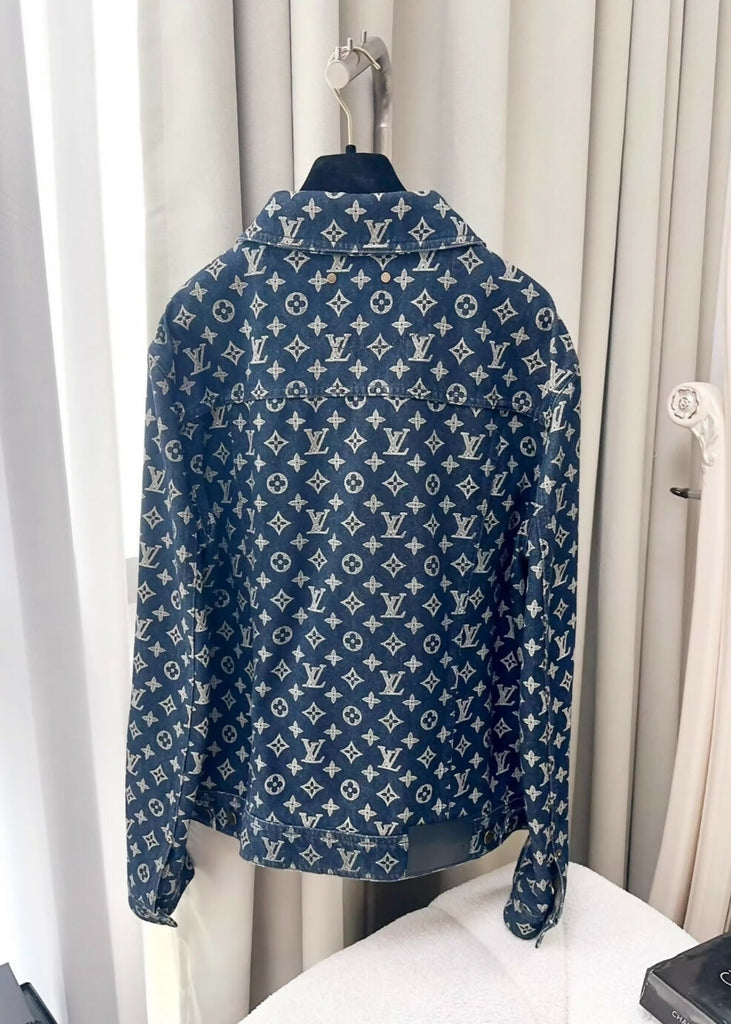 Louis Vuitton blue denim jacket
