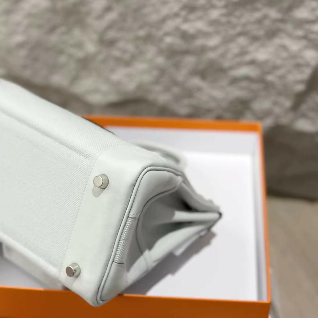 Hermès Birkin 25 Platinum Gray Cargo Palladium Hardware