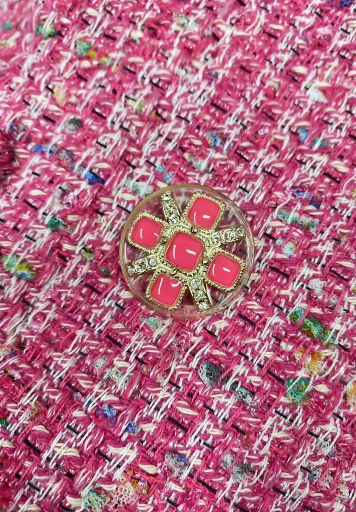 Chanel 19S Pink Tweed Jacket