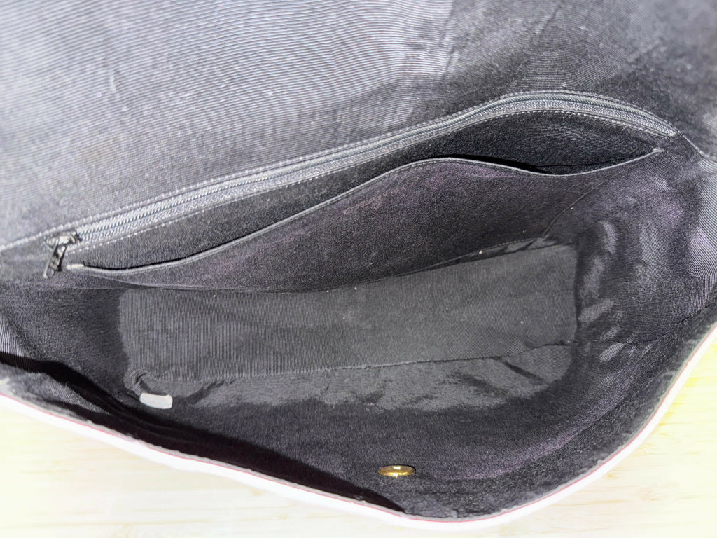 Chanel 1994 Vintage Pink Vinyl Jumbo Flap Bag