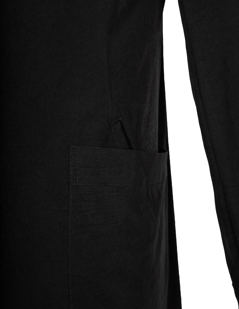 Yohji Yamamoto Pour Homme Vintage AW 2005 Black Rayon Cardigan Duster