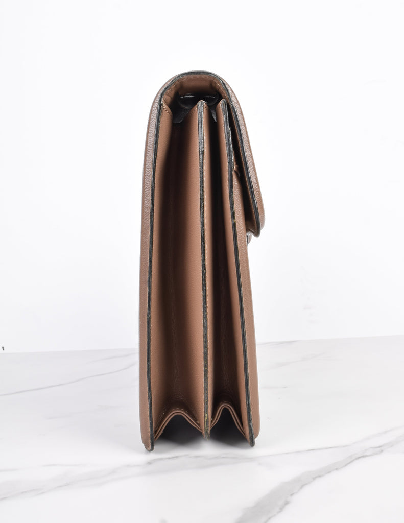 Yves Saint Laurent Vintage 1970s Leather and Snakeskin Convertible Shoulder Bag