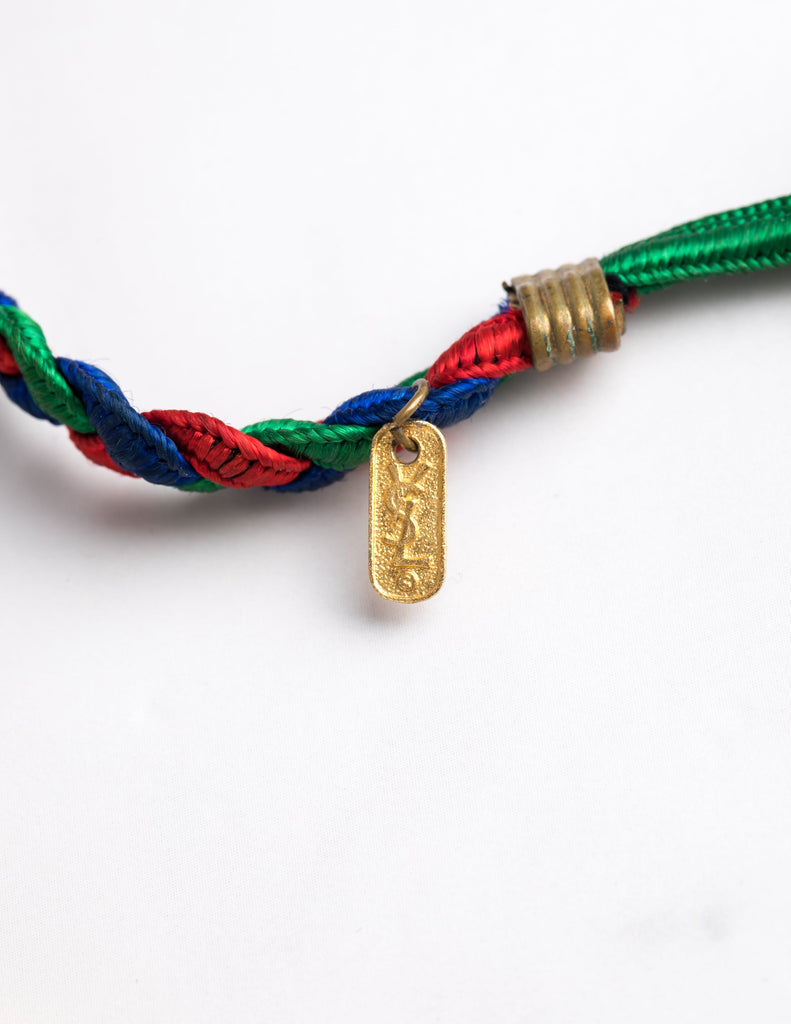 Yves Saint Laurent Vintage SS 1977 Golden Shell Passementerie Necklace