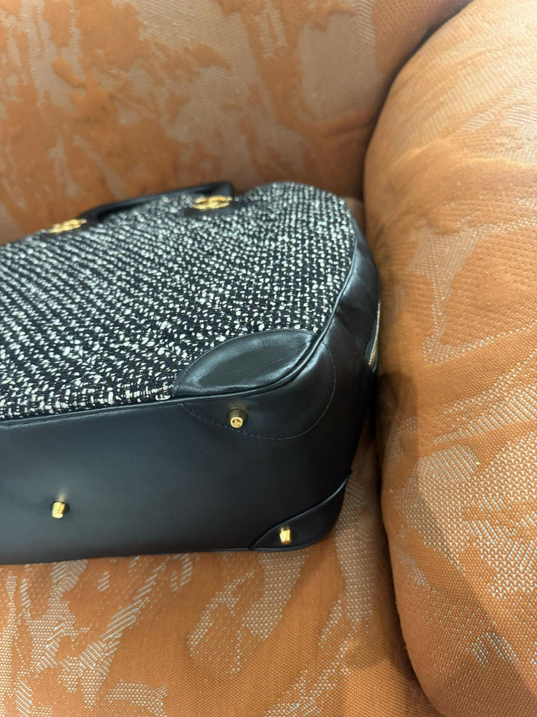Chanel Vintage Tweed Top Handle Bag, Early 1990s
