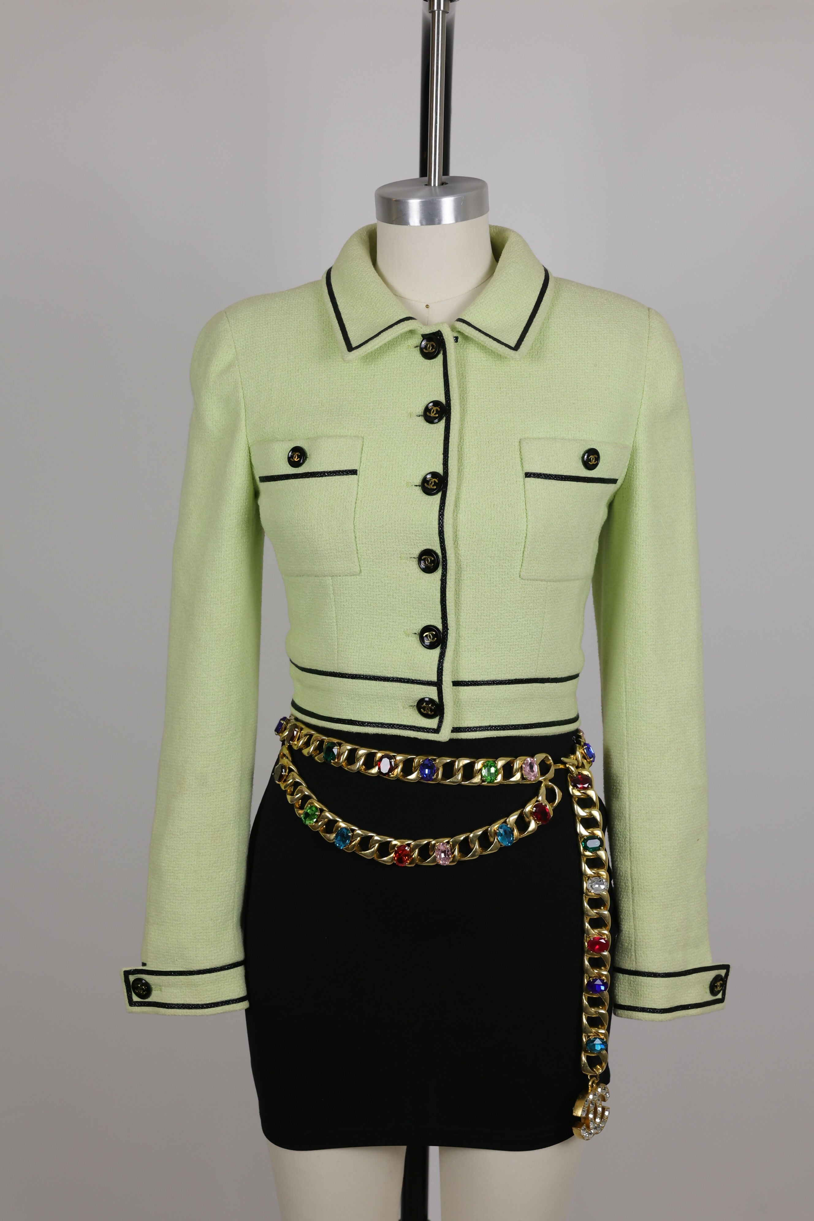 Chanel 1995 Spring (95P) Barbie Collection Cropped Jacket