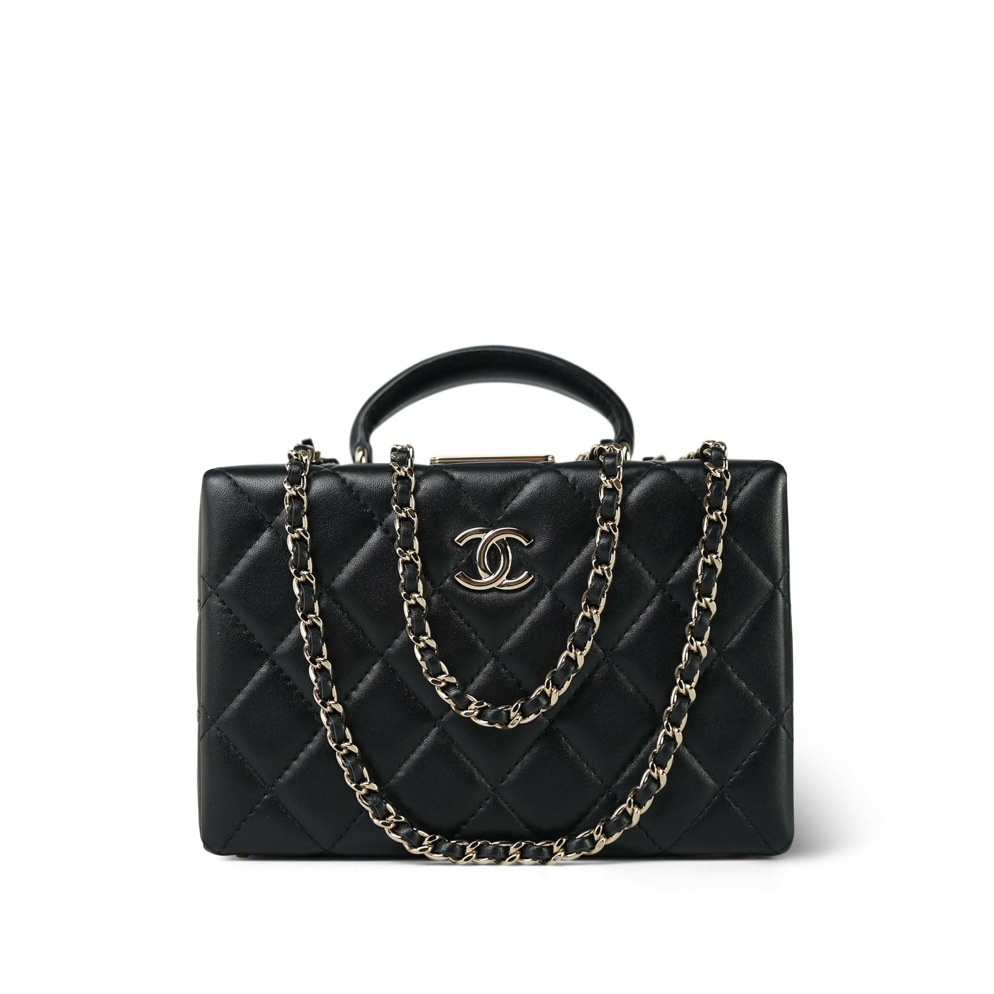 Chanel Cruise 2024 Small Quilted Lambskin Box Bag