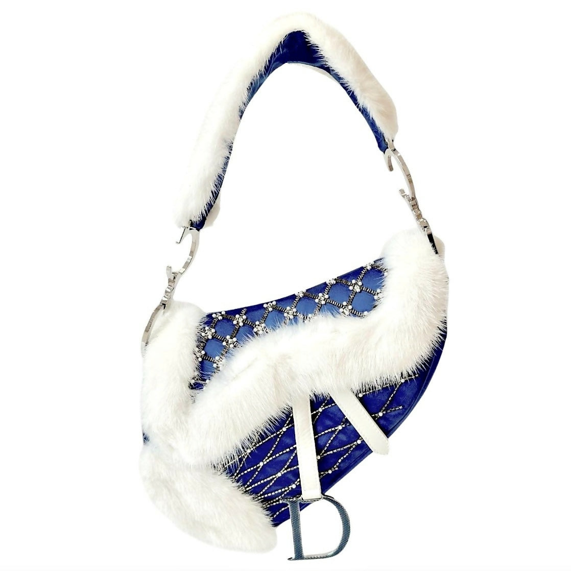 Dior x John Galliano Limited Edition “Russia” Saddle Bag