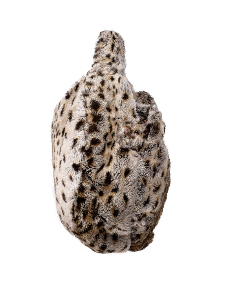 Vivienne Westwood Vintage AW 1989 Soft Round Leopard Faux Fur Handbag