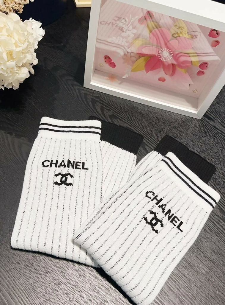 Chanel 24C white socks