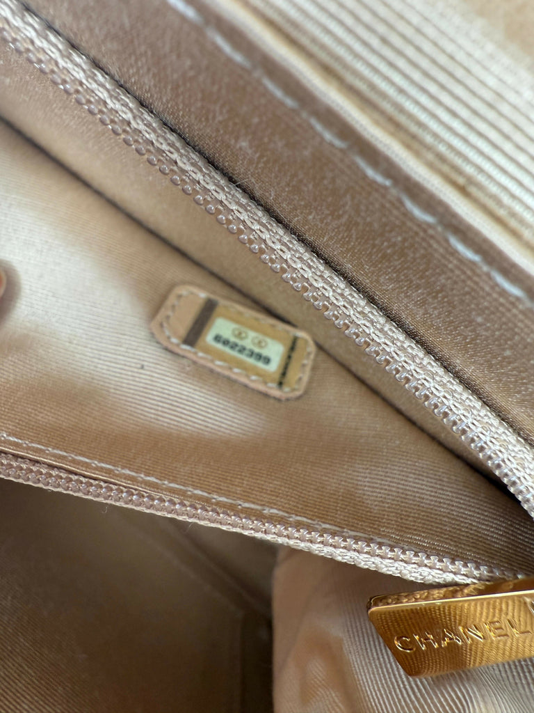 Chanel Vintage Wicker Rattan Flap Bag