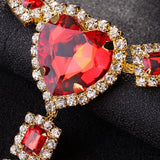 Love Heart Underwear Personalized Fashion Rhinestone Thong