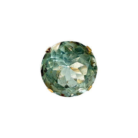 14K Gold Ring with Aquamarine