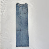 Khaite High Rise Wide Leg Jeans