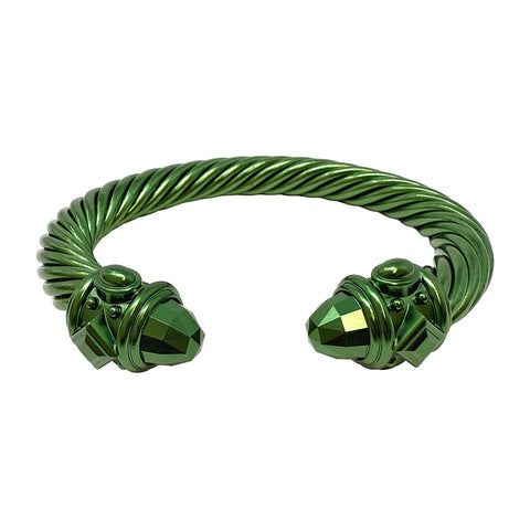 David Yurman Aluminium Renaissance Cable Cuff Bracelet