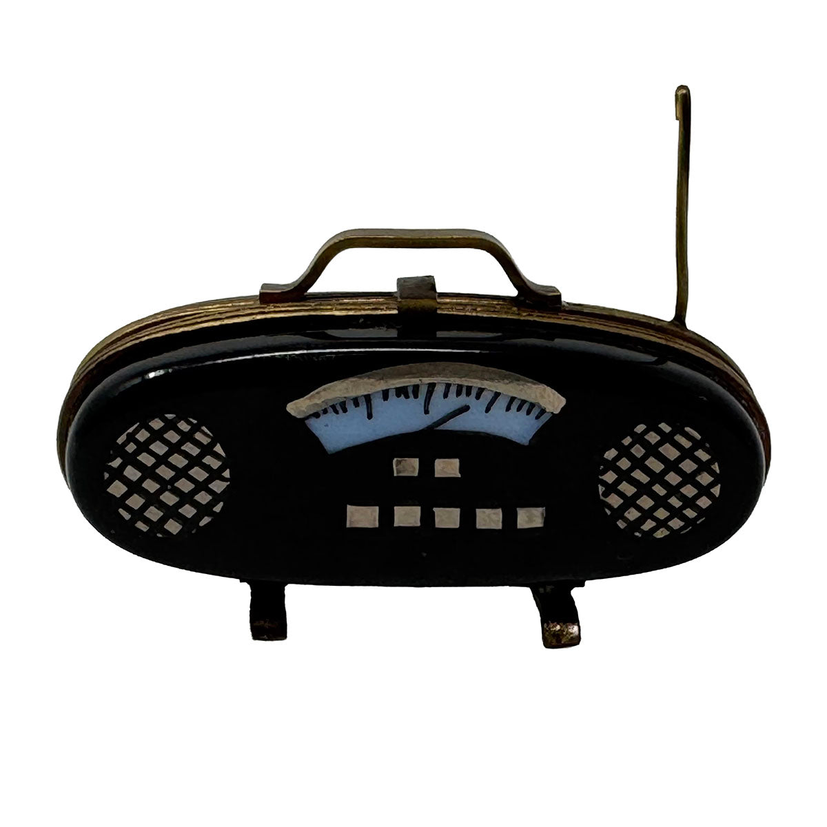 Peint Main Boom Box Trinket Box