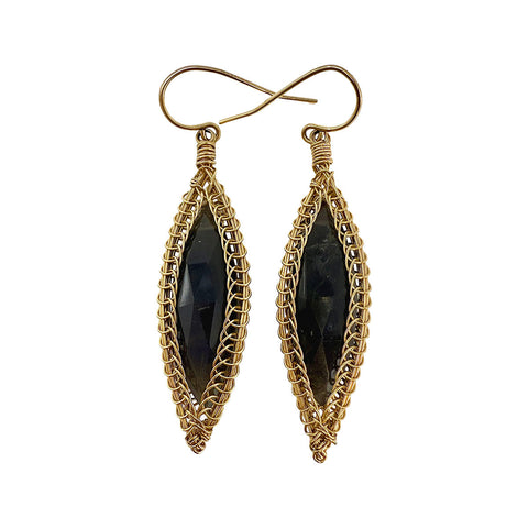 Labradorite Drop Earrings
