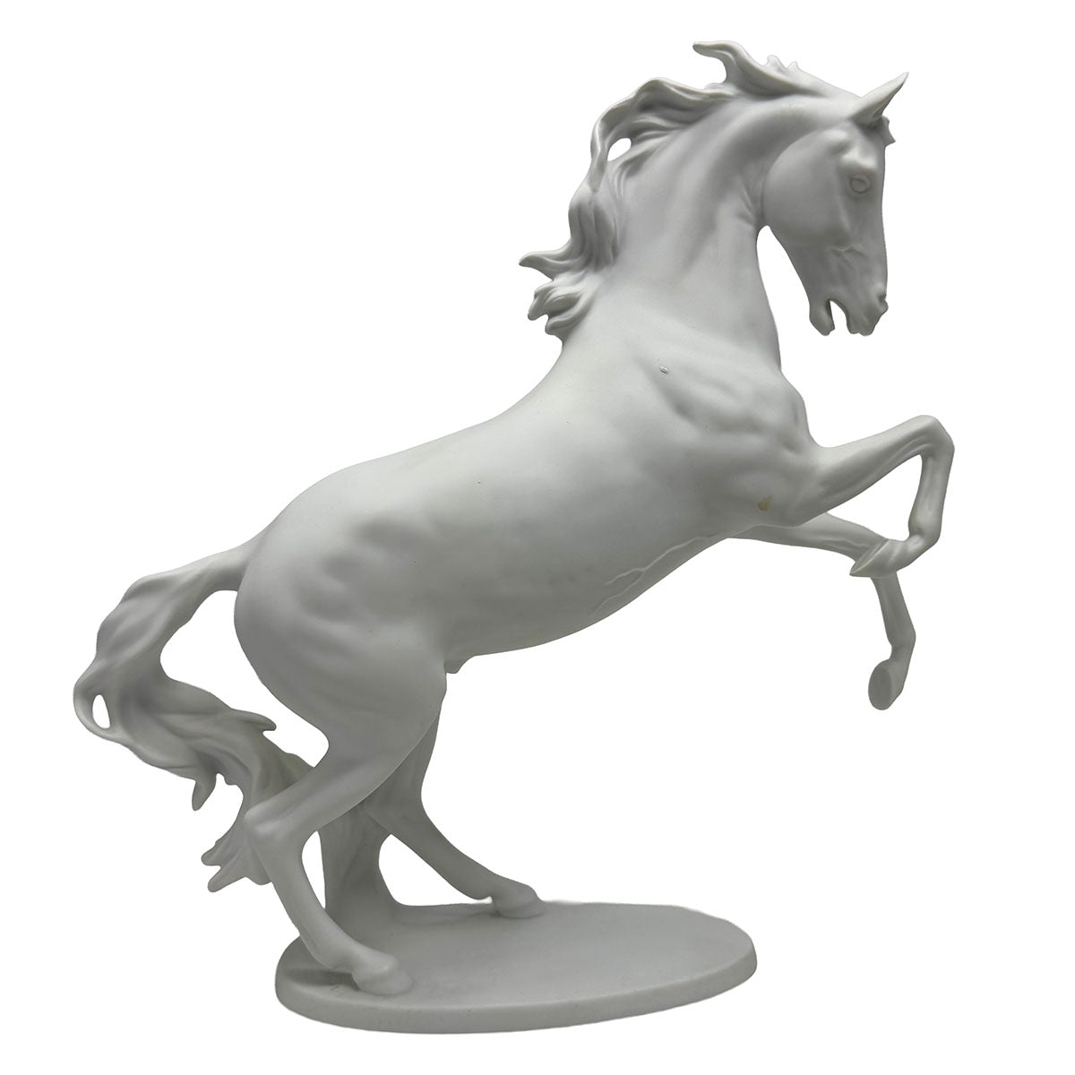 Bisque Stallion Sculpture