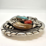 Vintage Sterling Belt Buckle