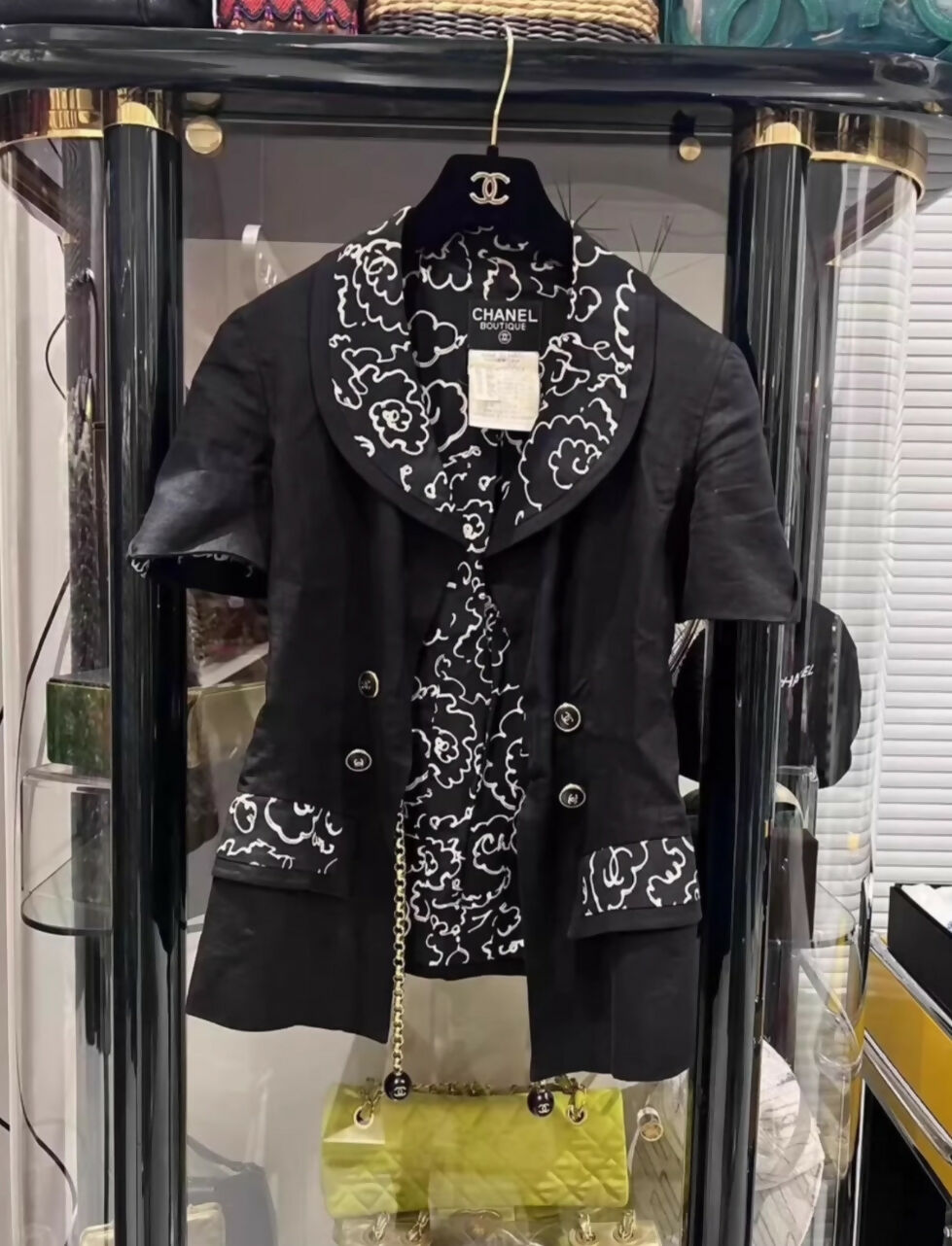 CHANEL vintage 1993 black jacket
