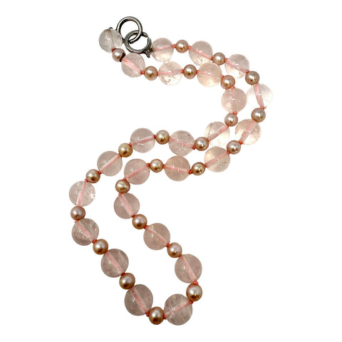 Tiffany & Co. Rose Quartz Necklace