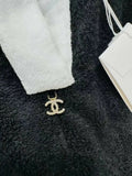 Chanel Black & White Terry Top – Coco Beach 2023 Collection