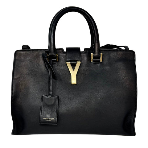 Saint Laurent Cabas Chyc Small with Shoulder Strap