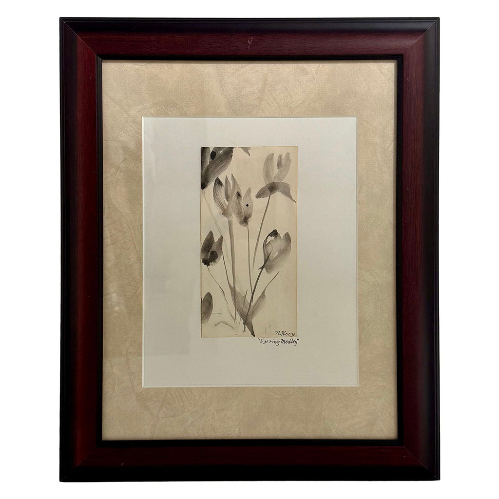 "Spring Medley" Painting Signed