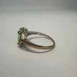 10K Gold Ring with Prasiolite