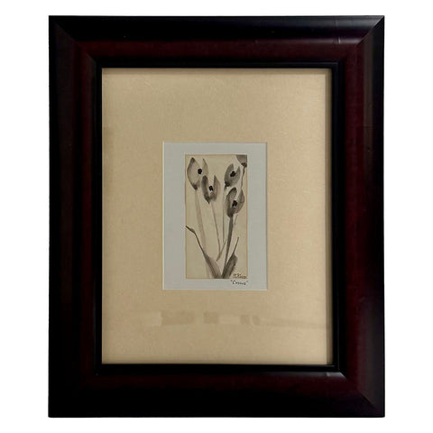 "Crocus" Painting Signed