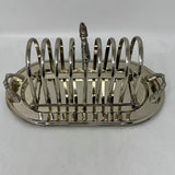 Vintage Toast Rack with Foie Grois Serving Tray