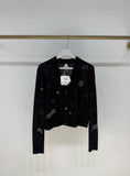 Hermes 25 Autumn/Winter black wool Cardigan