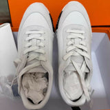 Hermès Sneakers – White & Black Leather (Unisex, Size 40)