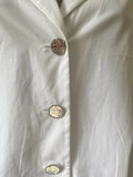 NWT Chanel 23C Monte-Carlo Runway Long Tuxedo Dress Shirt Blouse FR 40