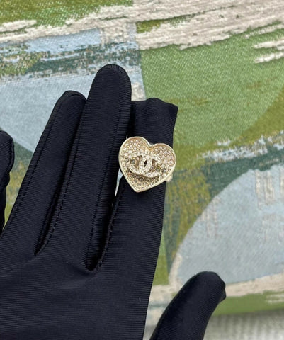 Chanel 23P Chanel heart ring