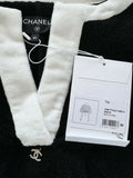 Chanel Black & White Terry Top – Coco Beach 2023 Collection