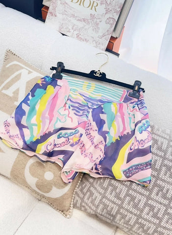 Chanel 24C Multicolor shorts
