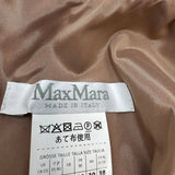 Max Mara Ruched Sleeveless Dress with Bow Detail