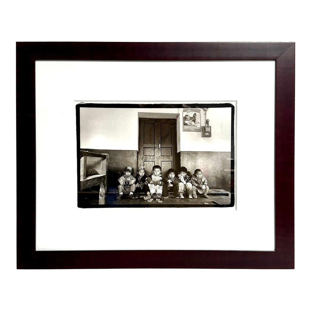 "Six Children Waiting for School"