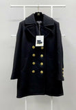 Chanel 16A black & gold coat