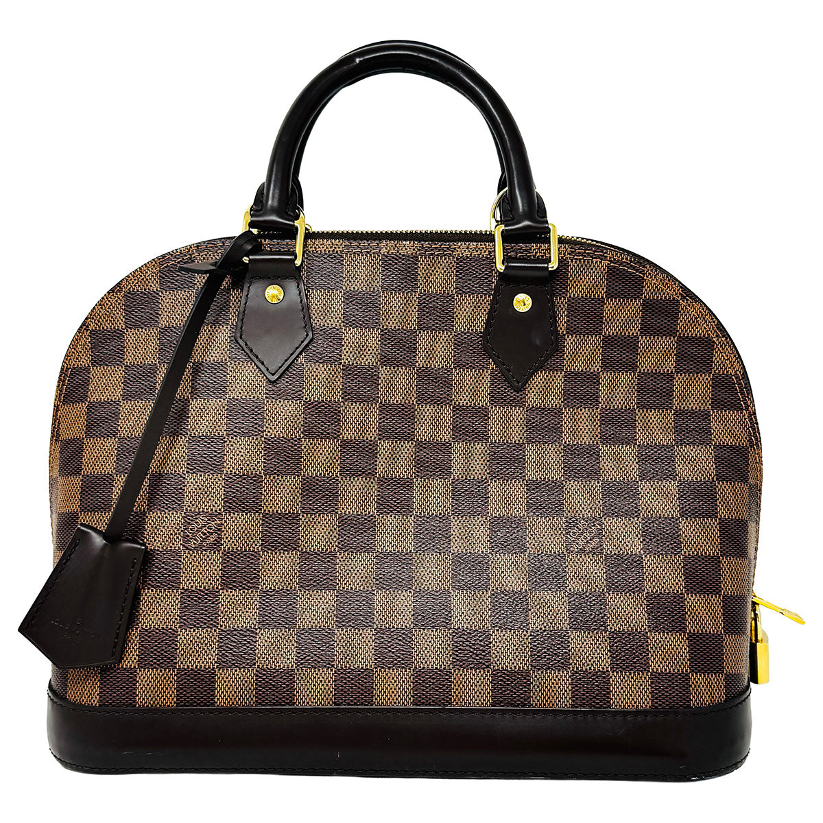 Louis Vuitton Damier Ebene Alma PM Tote